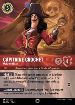 Capitaine Crochet - Maître épéiste