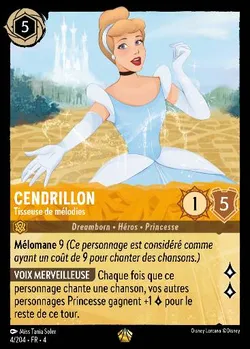 Cendrillon - Tisseuse de mélodies