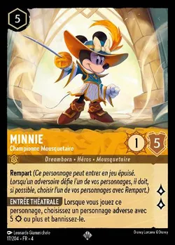 Minnie - Championne Mousquetaire