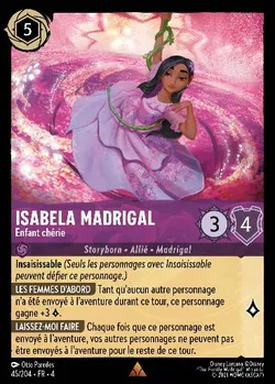 Isabela Madrigal - Enfant chérie