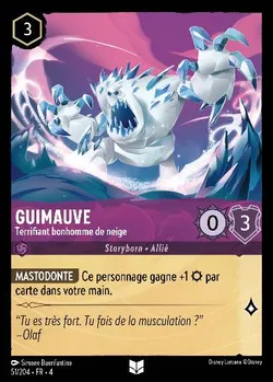 Guimauve - Terrifiant bonhomme de neige