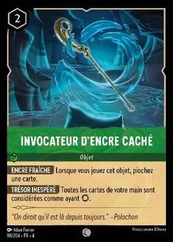 Invocateur d'encre caché