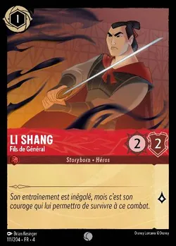 Li Shang - Fils de Général
