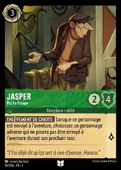 Jasper - Petite frappe
