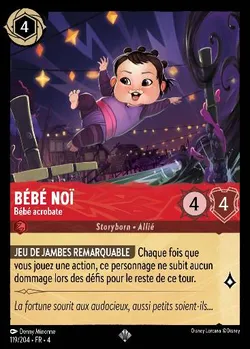 Bébé Noï - Bébé acrobate
