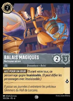 Balais magiques - Nettoyeur aérien
