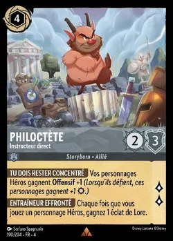 Philoctète - Instructeur direct