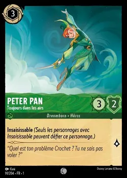 Peter Pan - Toujours dans les airs