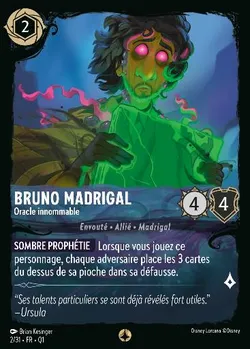 Bruno Madrigal - Oracle innomable