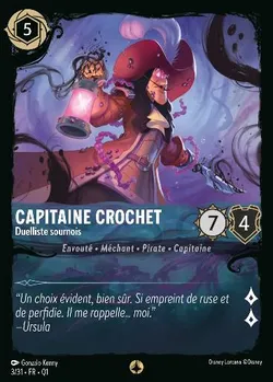 Capitaine Crochet - Duelliste sournois
