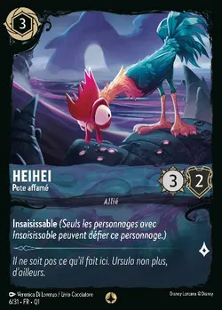Heihei - Pote affamé