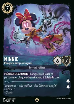 Minnie - Plongeuse aux yeux hagards