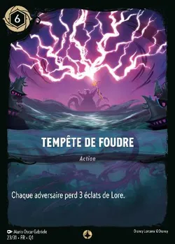 Tempête de Foudre